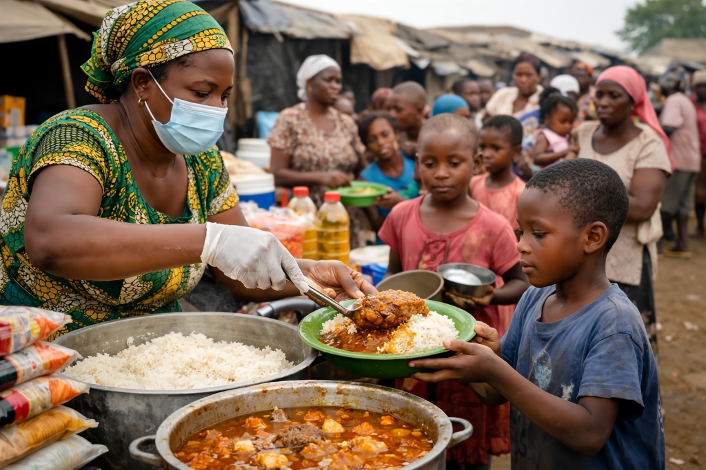 Feed 2,000 Refugees in Ghana