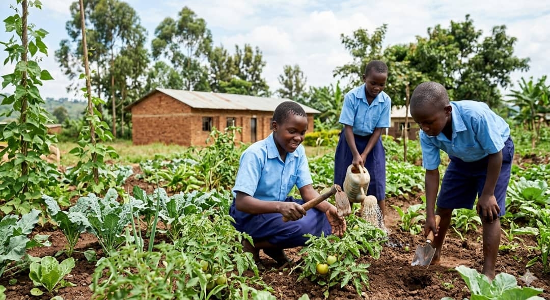 School and Household Farming for Food Security