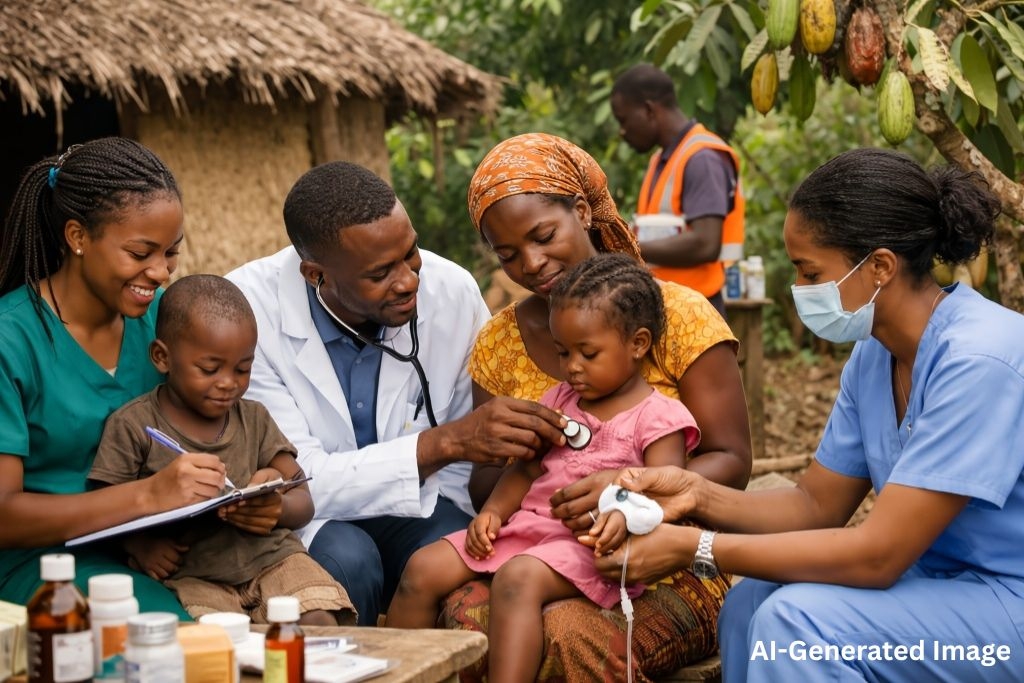 Help 300 Sick Children in Cocoa Villages