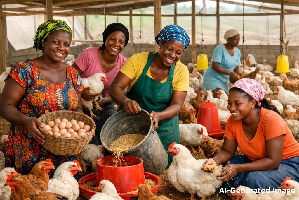 Support 250 Women with Poultry Farming
