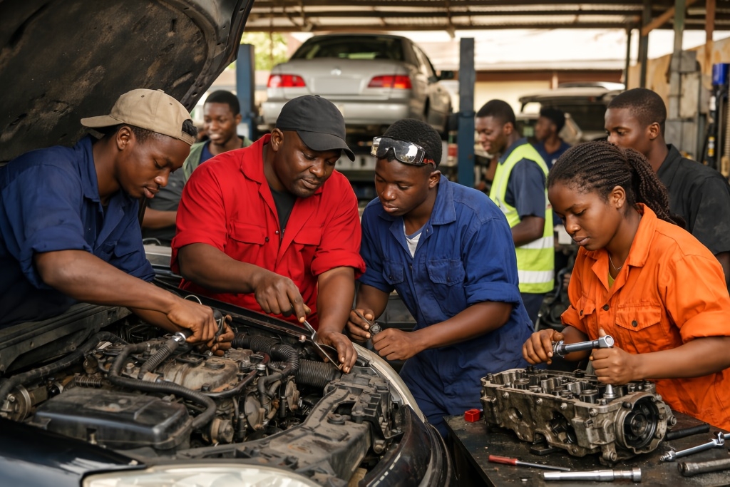 Train 150 Youth in Auto Mechanic Skills