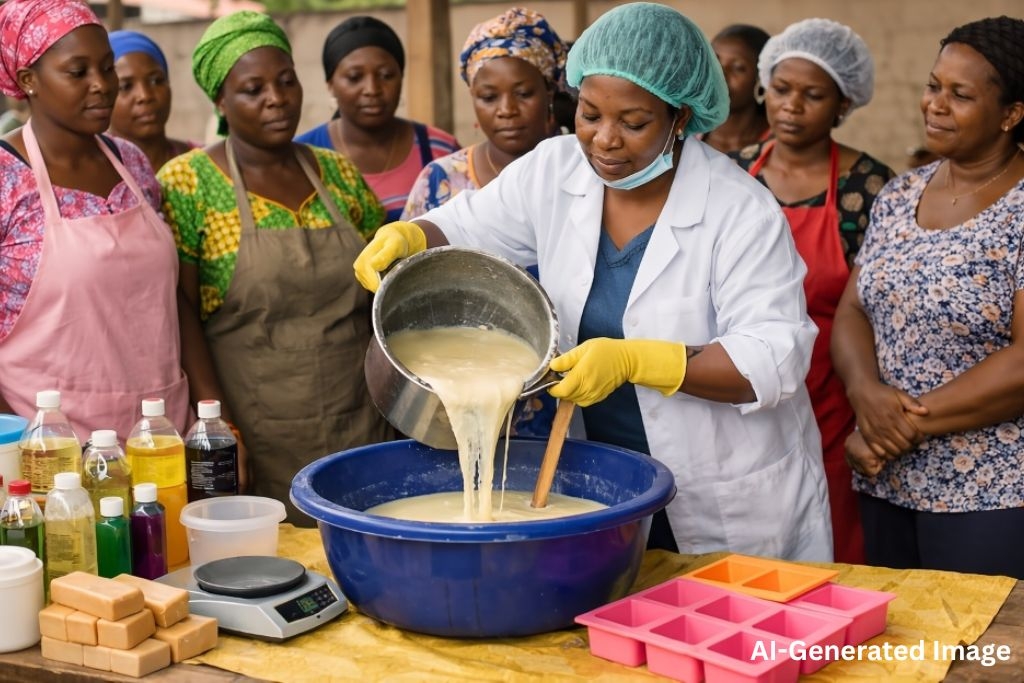 Train 250 Women in Soap Making