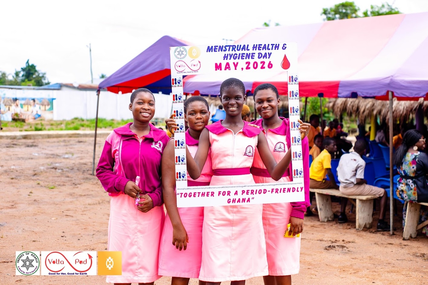 Empower Girls in Ghana with Reusable Sanitary Pads