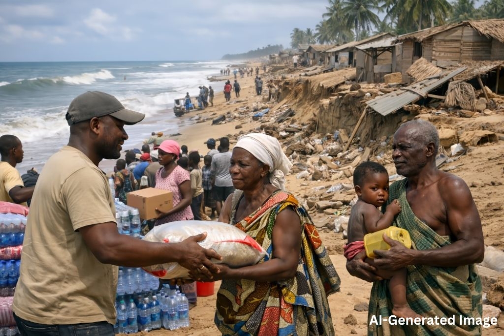 Support Victims of Coastal Erosion in Keta