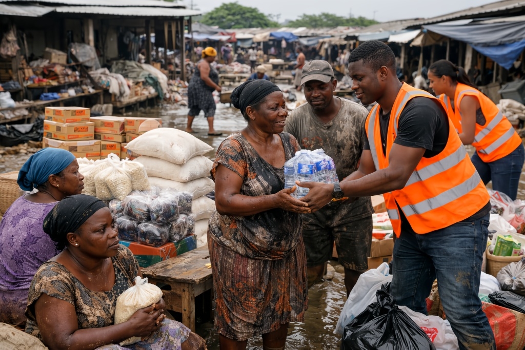Help 200 Traders Recover After Market Floods