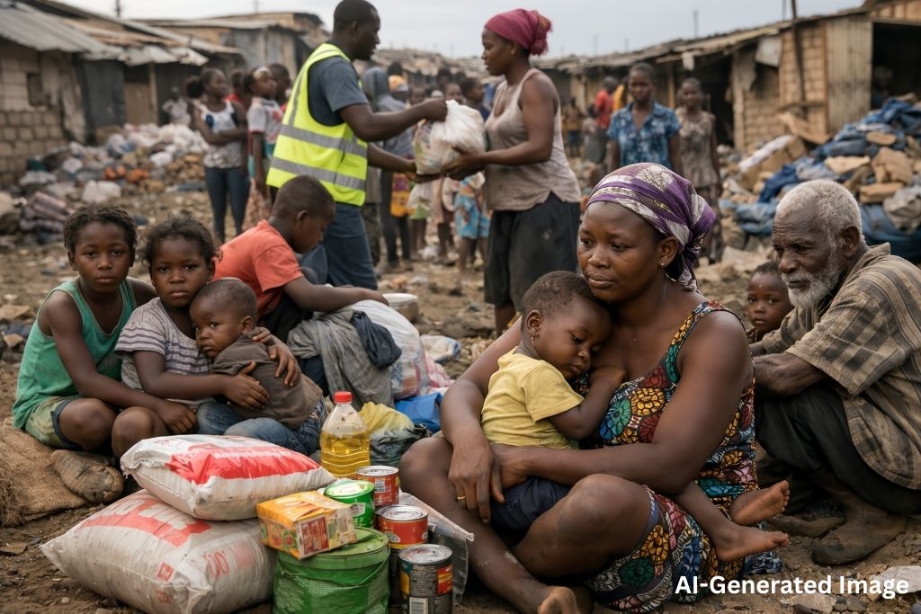 Help 300 Homeless Families in Ashaiman