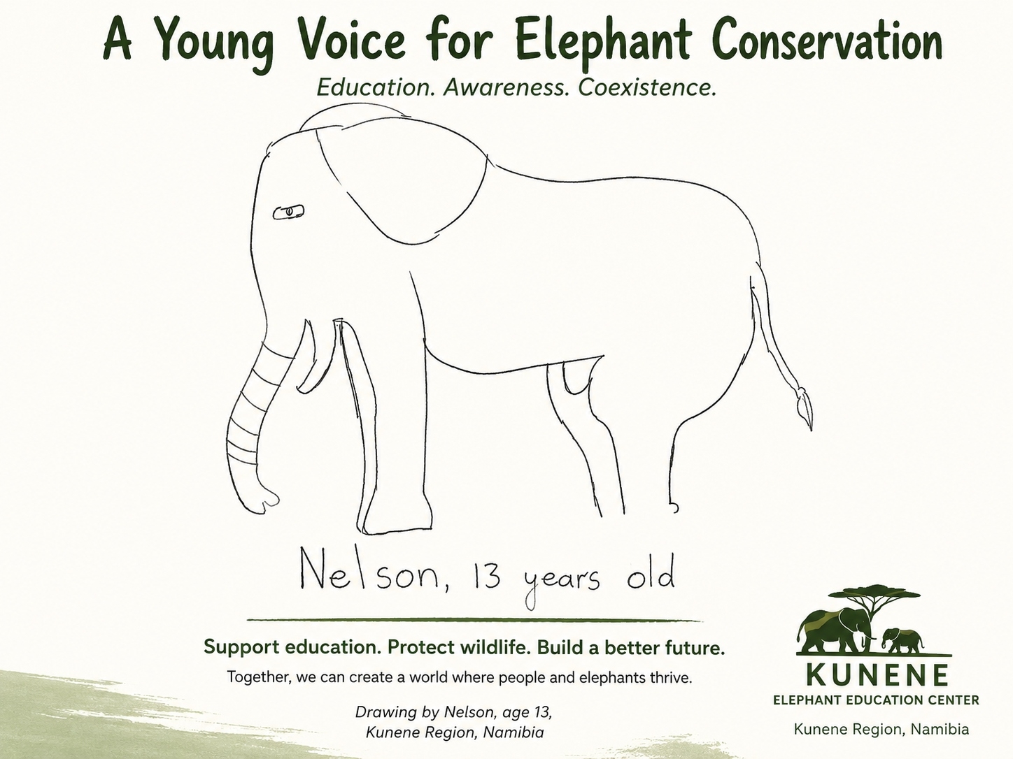 Help Build the Kunene Elephant Education Center