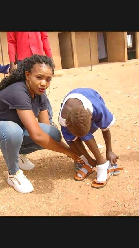 Give a Child the Gift of Shoes and Education