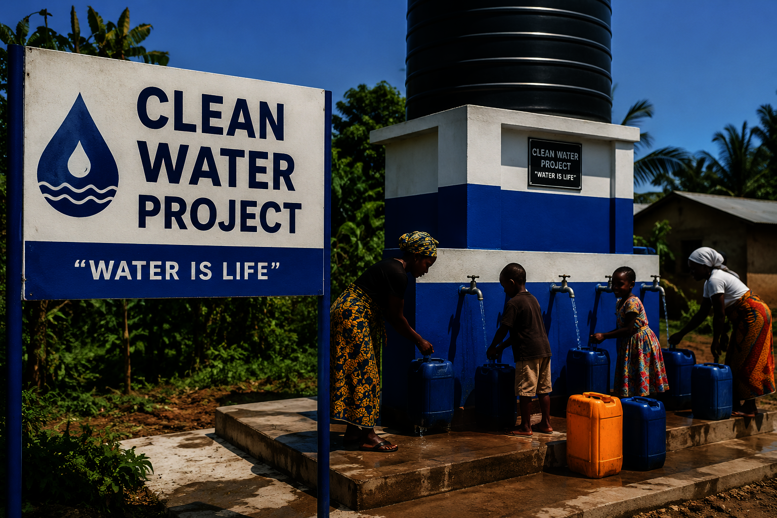Clean Water for 30 Families in Wokoka Village