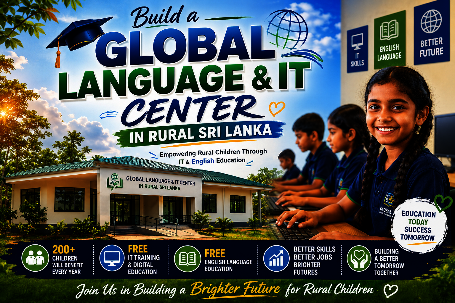 Build a Global IT Centre in Rural Sri Lanka