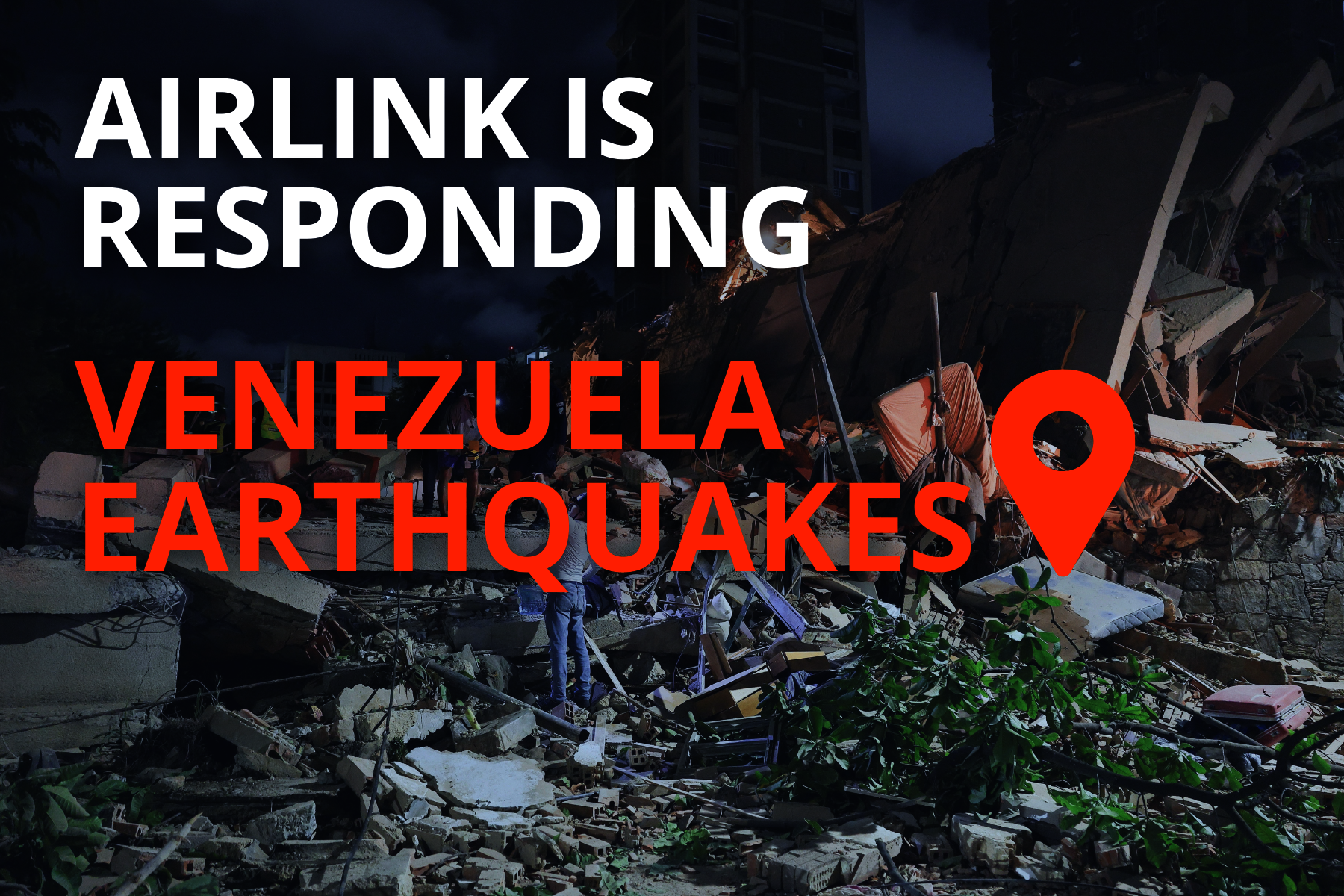 Help Airlink Deliver Aid - Venezuela Earthquakes
