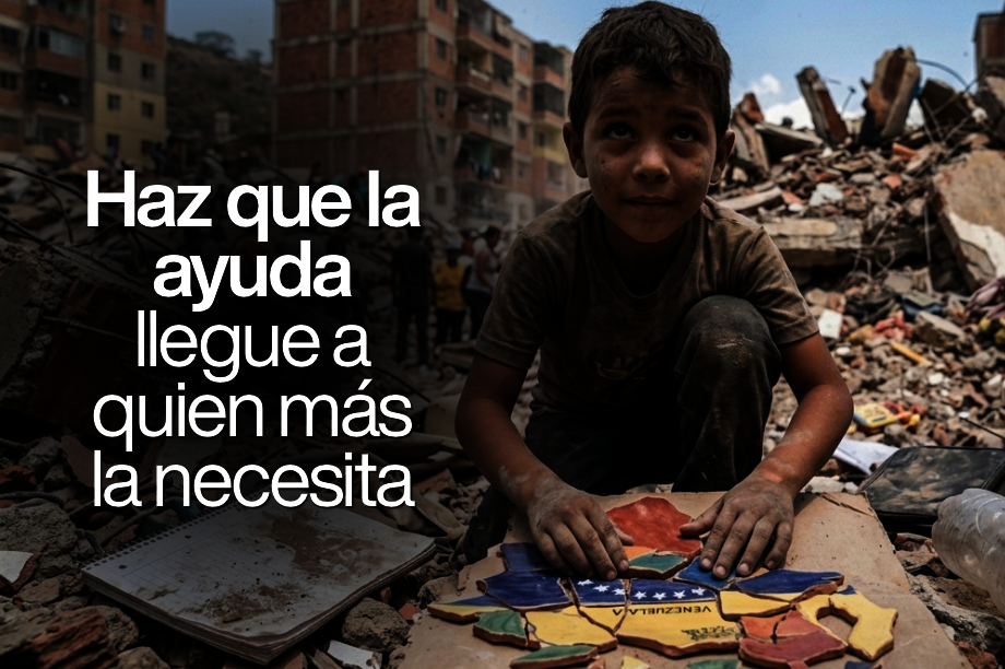 Terremoto en Venezuela Apoyo para los damnificados