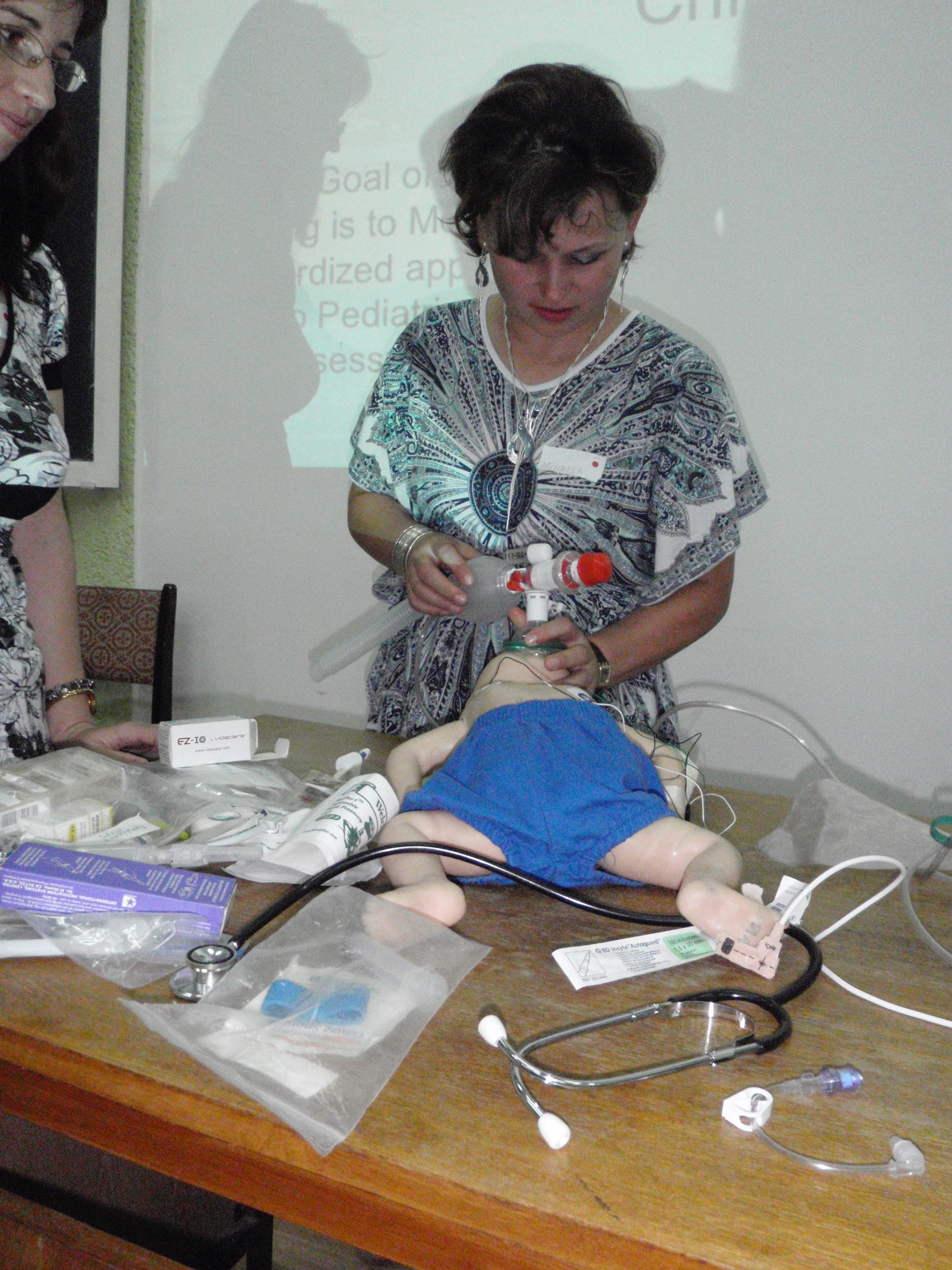 Manikins for Missions:  CPR Training