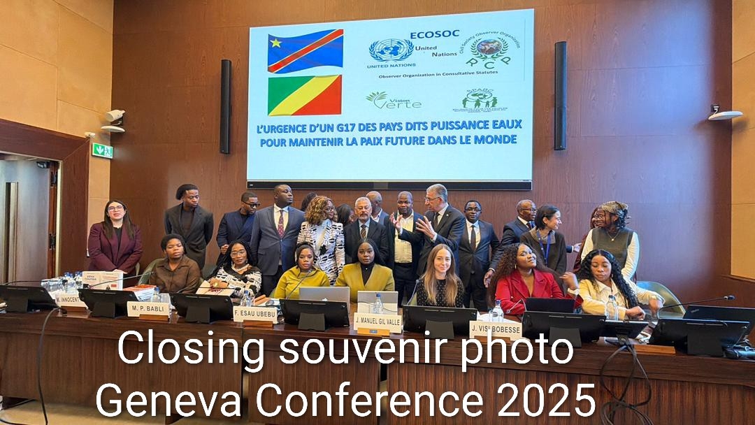 EMERGENCY OF FRESHWATER COUNTRIES FOR WORLD PEACE