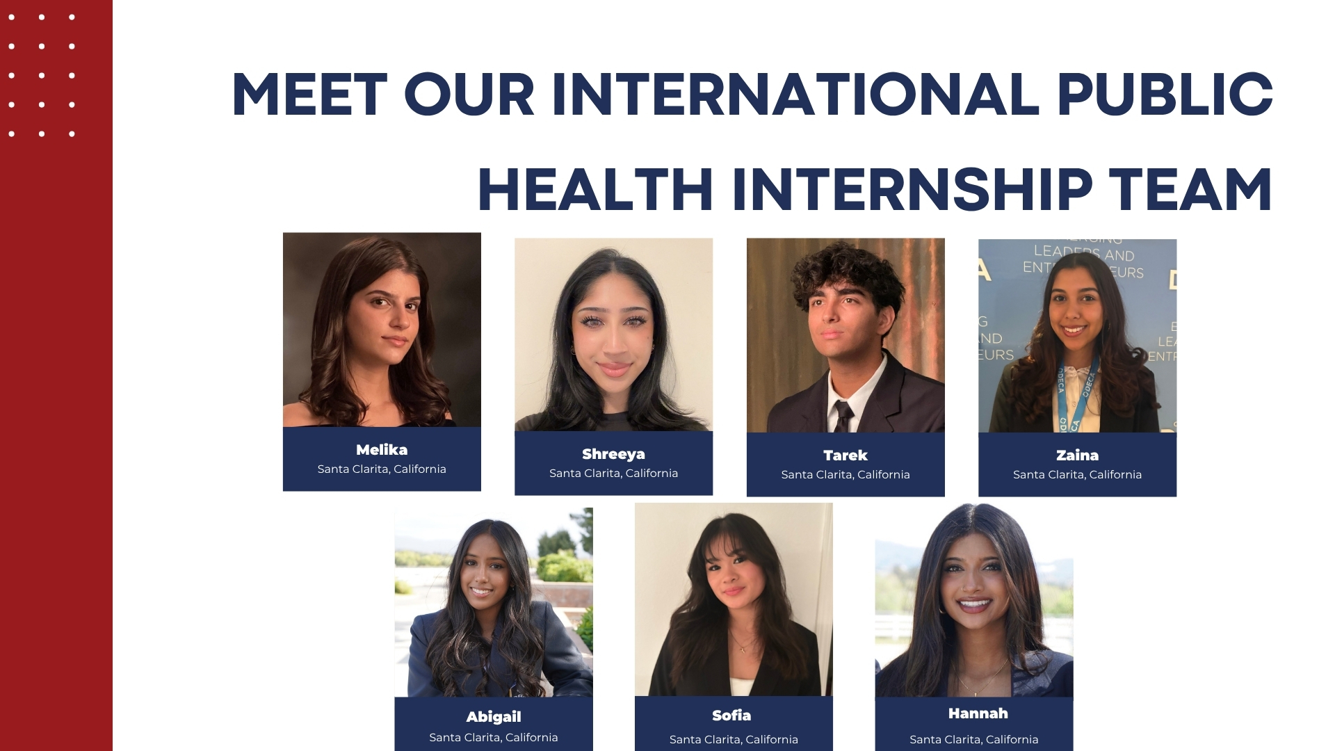 Public Health Interns Transform Communities