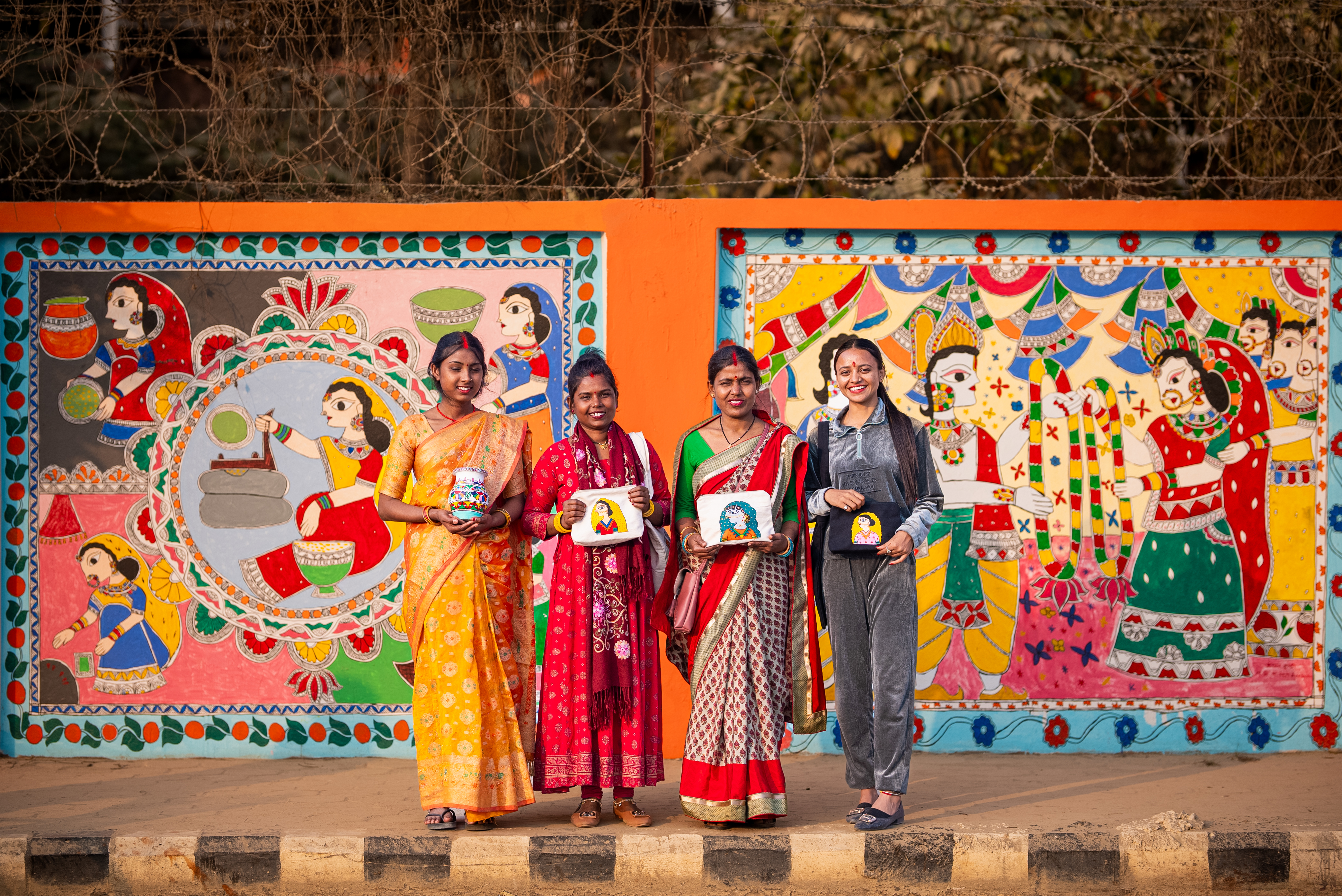 Transforming Livelihoods Through Mithila Art.