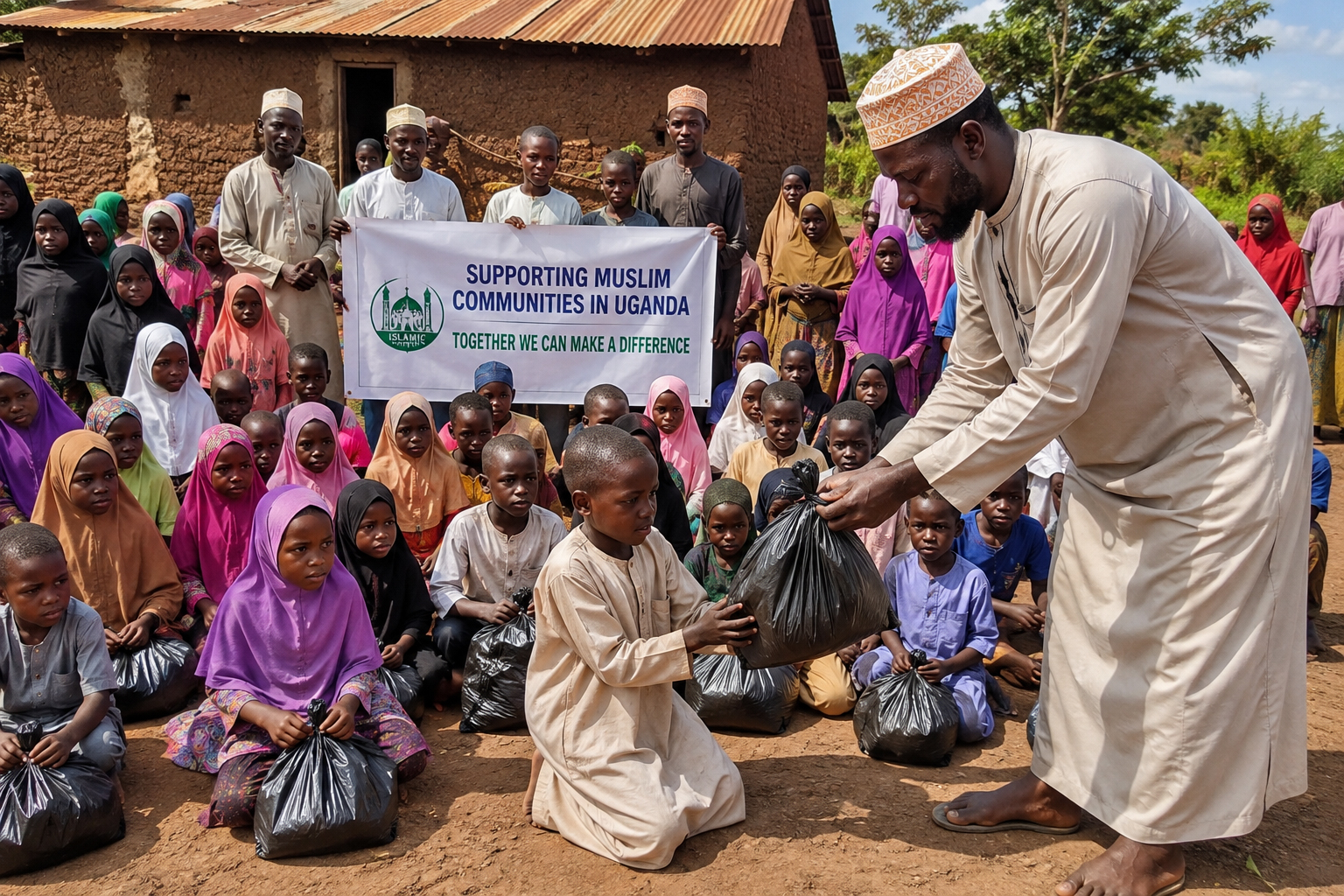Help the Muslim community in Uganda