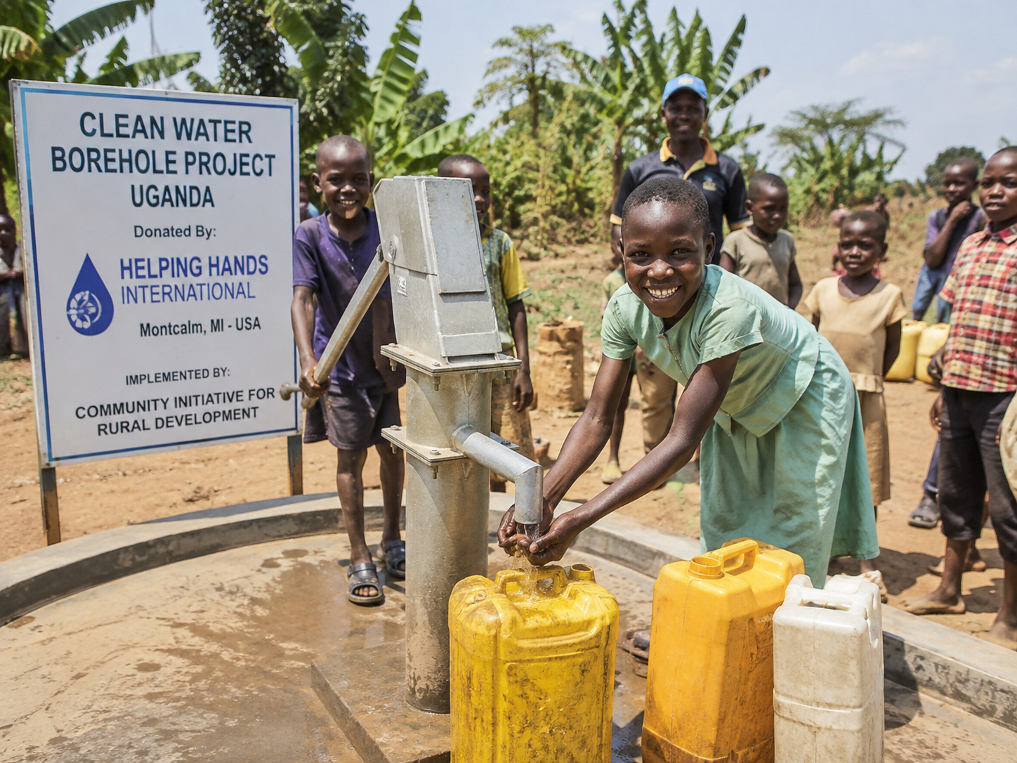 Safe Water Borehole Drilling for Rural Communities