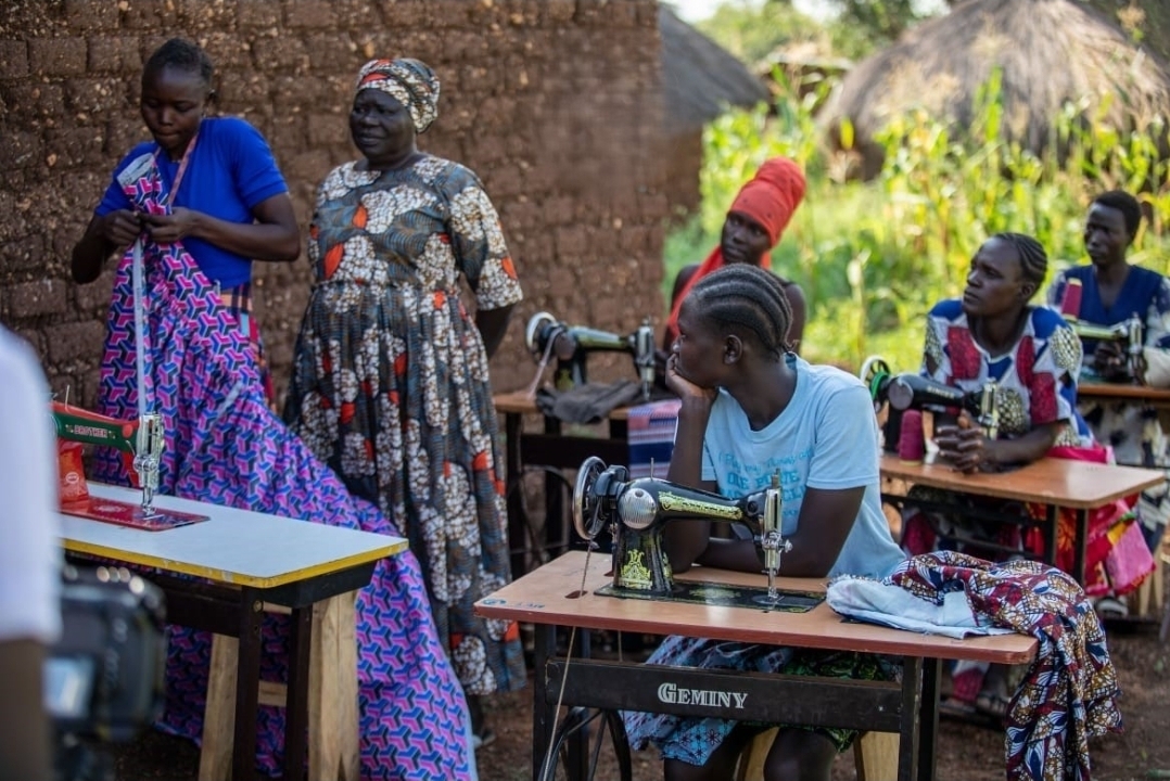 Empowering Girls with Sewing Machines