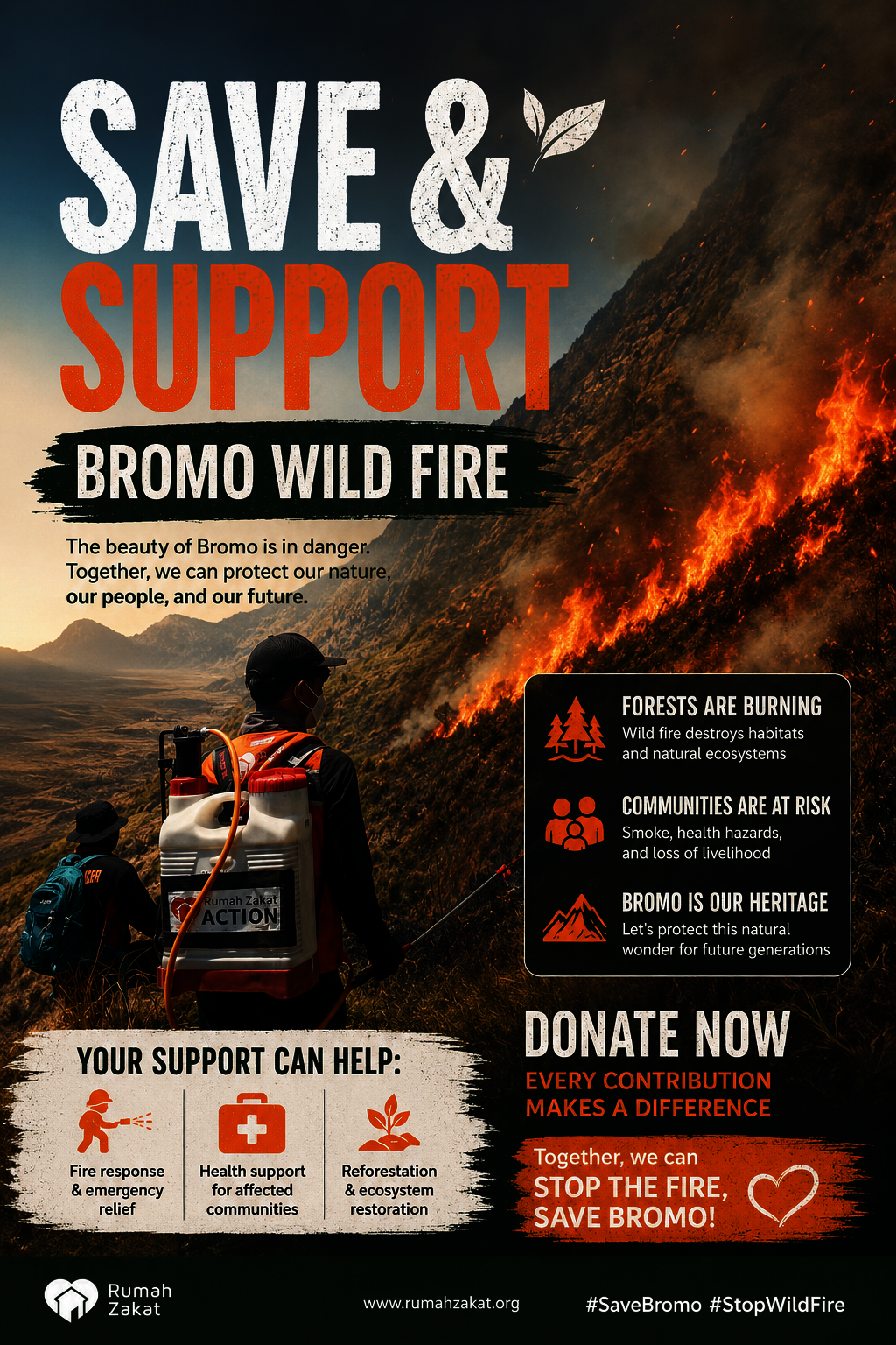 Help Fight Wildfires & Protect Indonesia's Forest