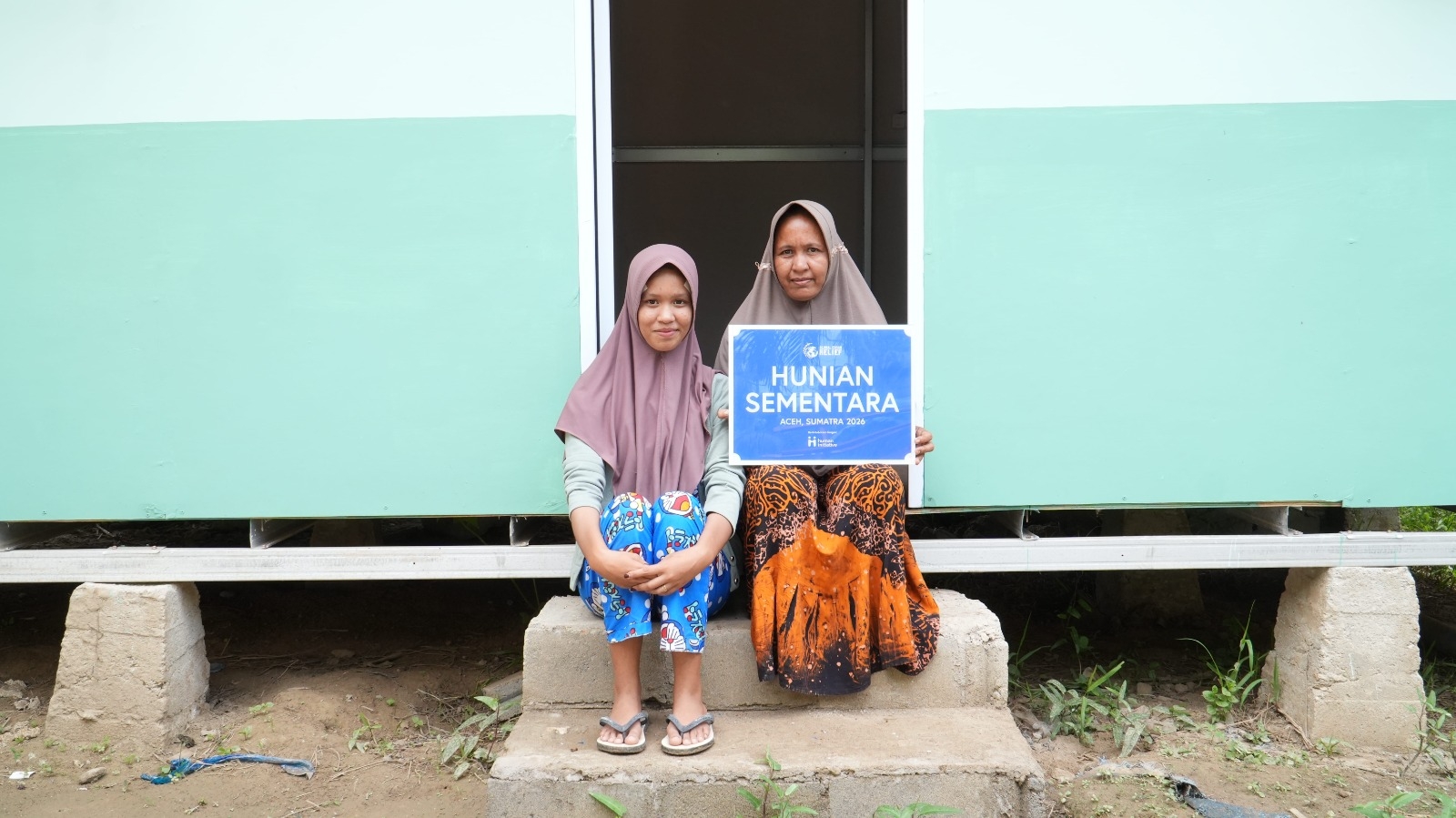 Temporary Homes for Indonesia Flood Survivors