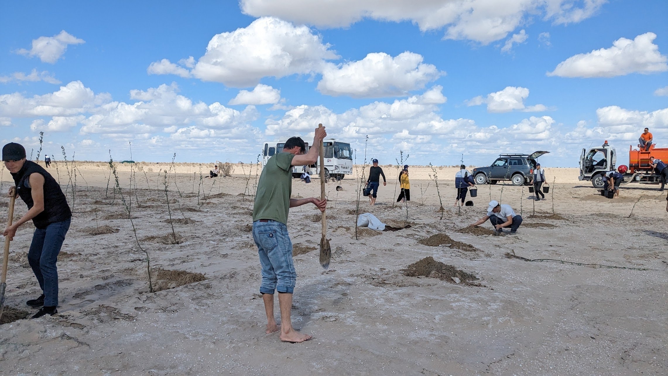Mitigate storms,improve incomes in Aral Sea region