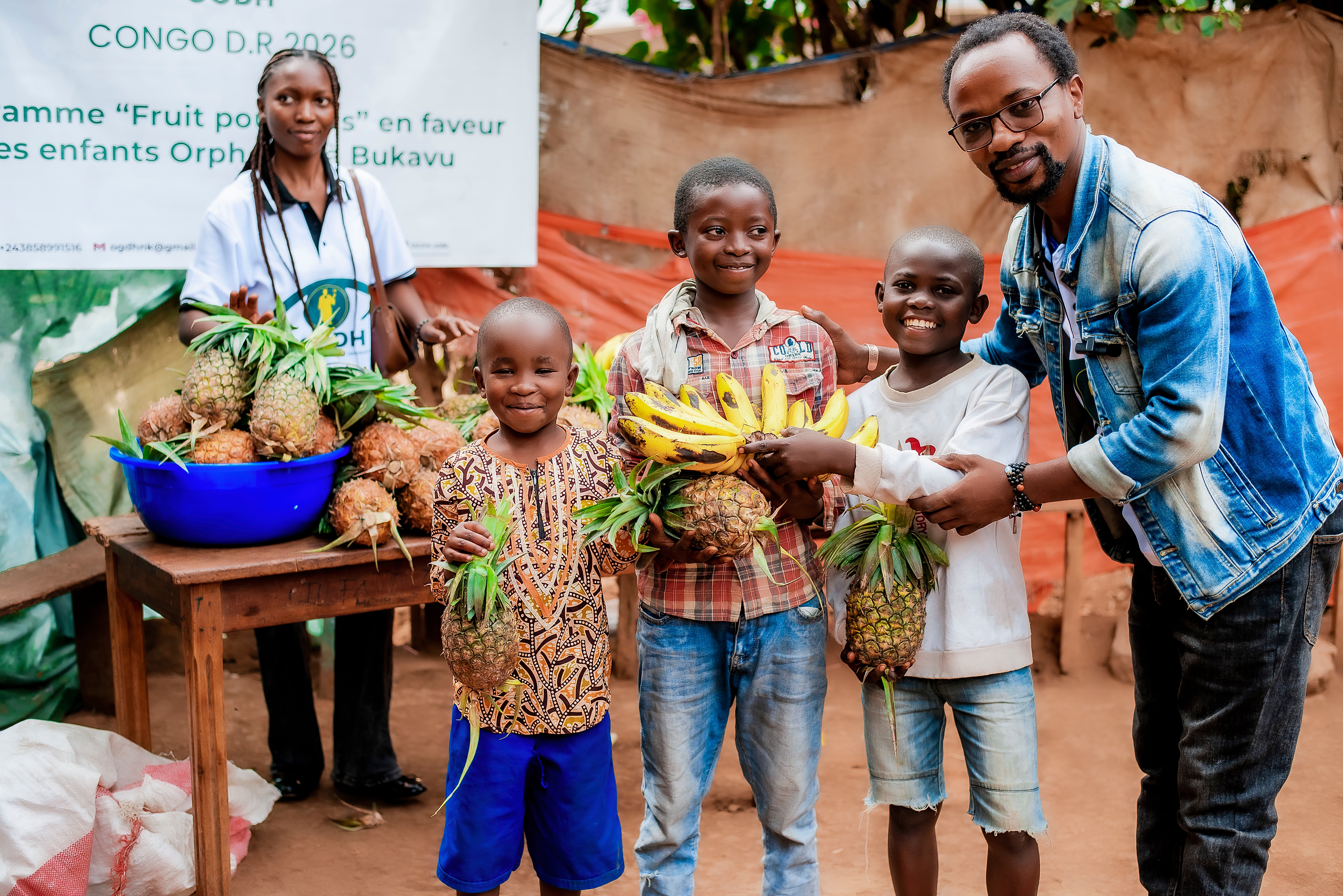 Feed 100 Street Children of Bukavu DRC