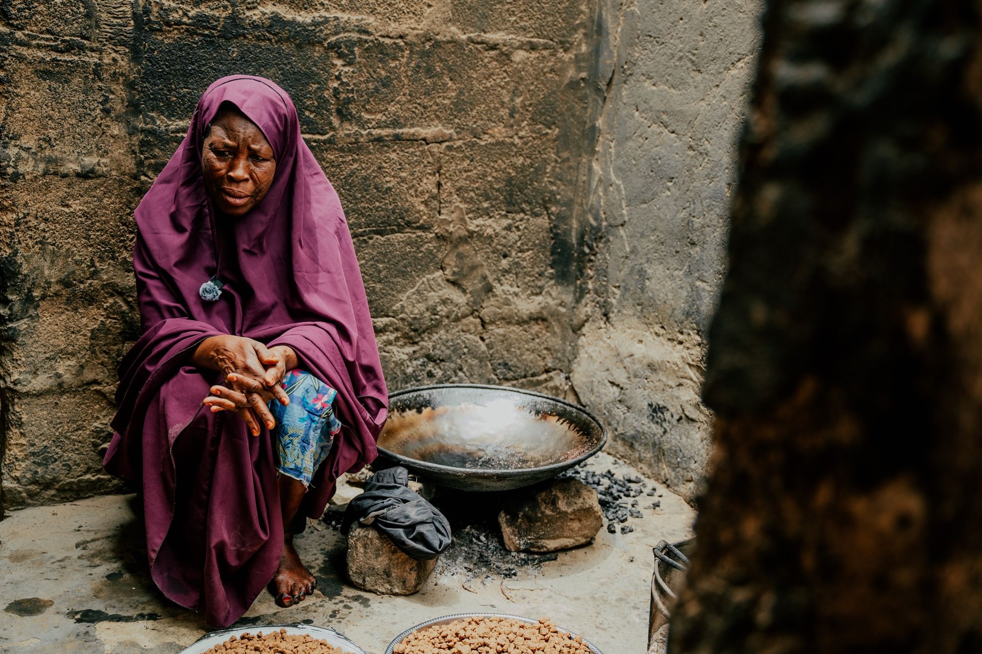 Ramadan Iftar Meals for Displaced Elderly Women