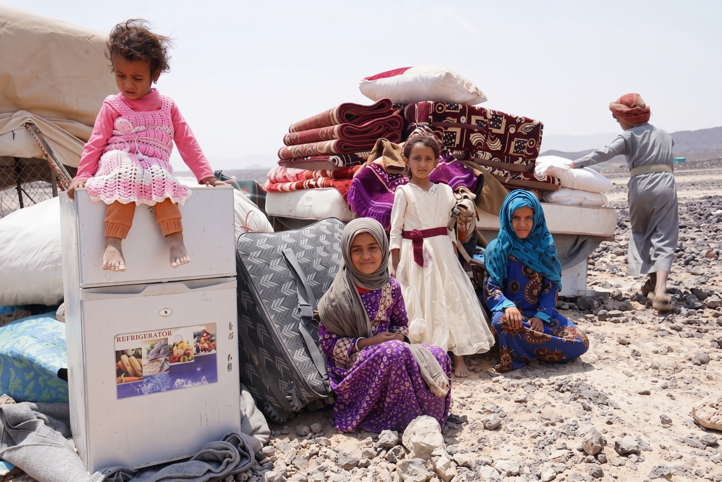 Emergency Relief for 917 Displaced Families -Taiz