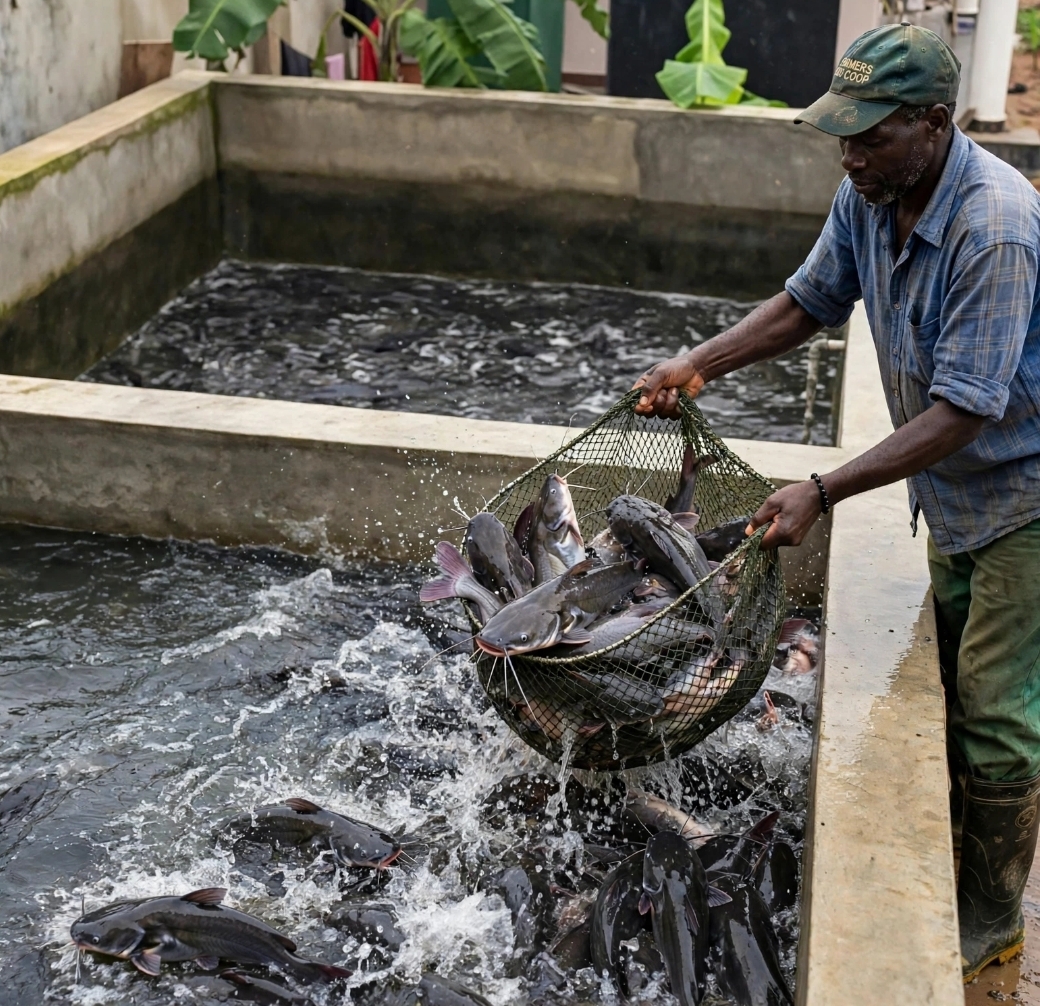 Build a Community Fish Farm in rural Uganda