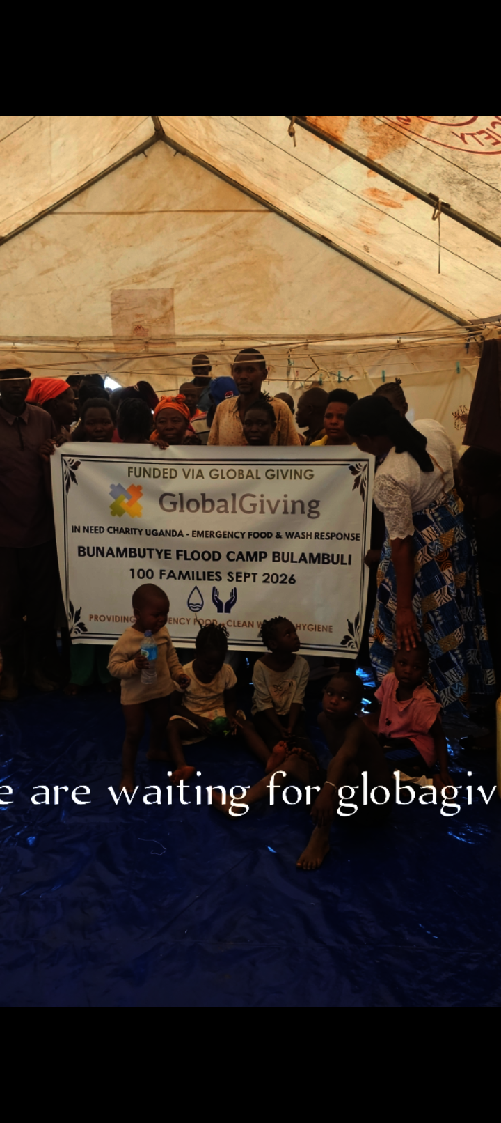 EMERGENCY RELIEF FOR DISPLACED FAMILIES IN CAMP