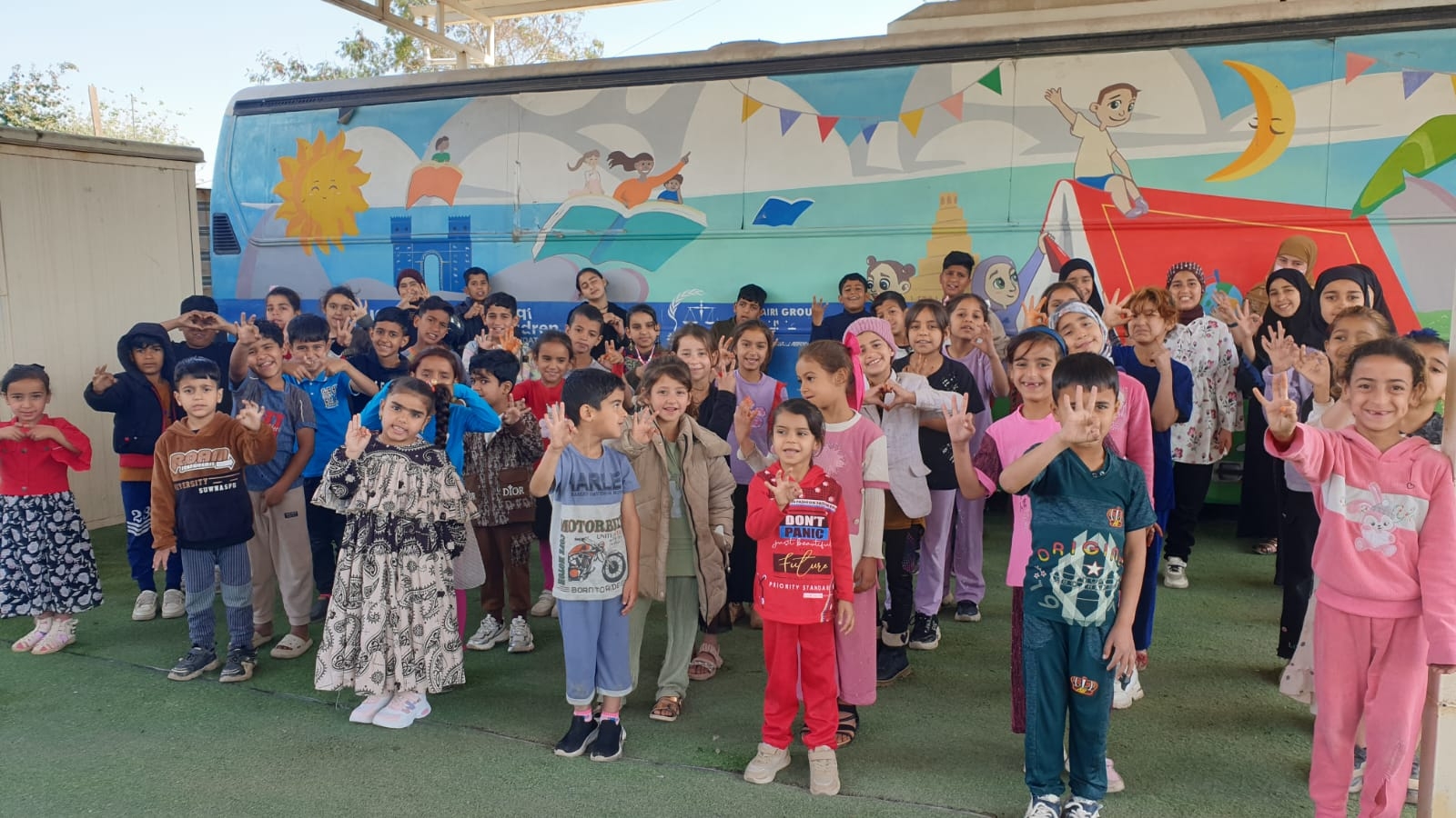 Keep a Hope Bus Running for 50 Children in Iraq