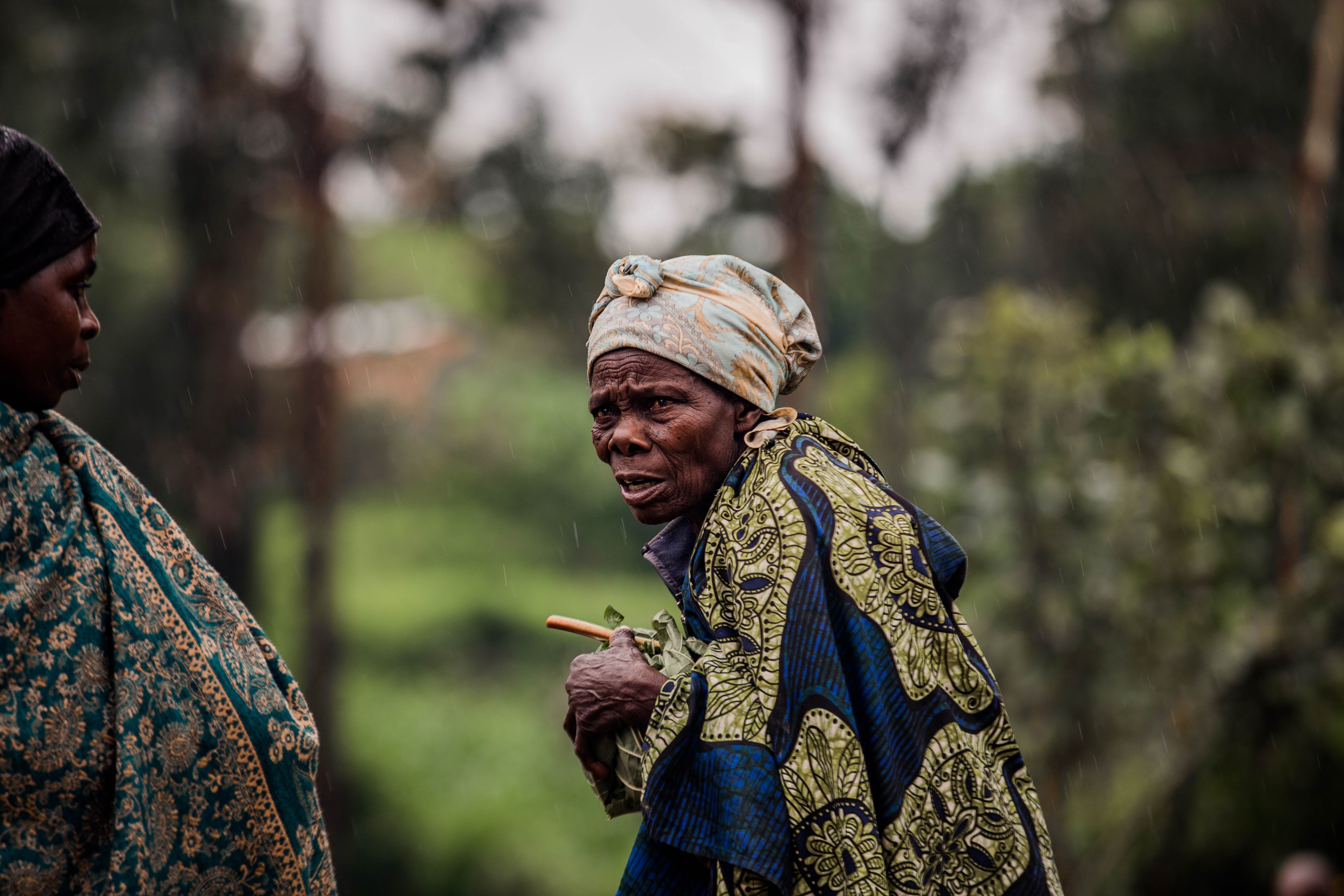 Provide a week of food for elderly woman in crisis