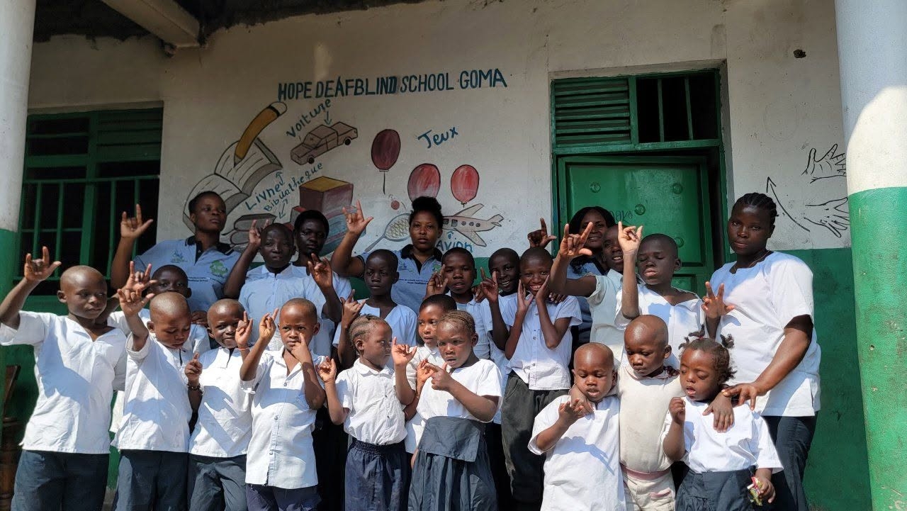 Support Deafblind Children in Goma