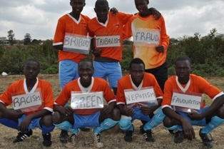 Showing Corruption the RED CARD