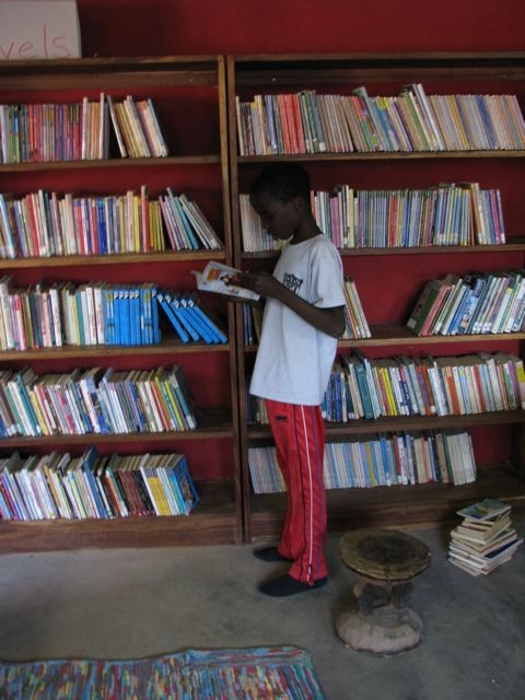 Let's Go Live(n) Up our Library in Ng'ombe, Zambia